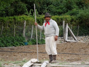 Gaucho in Cuyin Manzano, Patagonia.