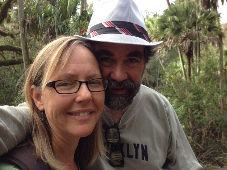 The author with his lovely travel companion and wife at Blue Springs state park.